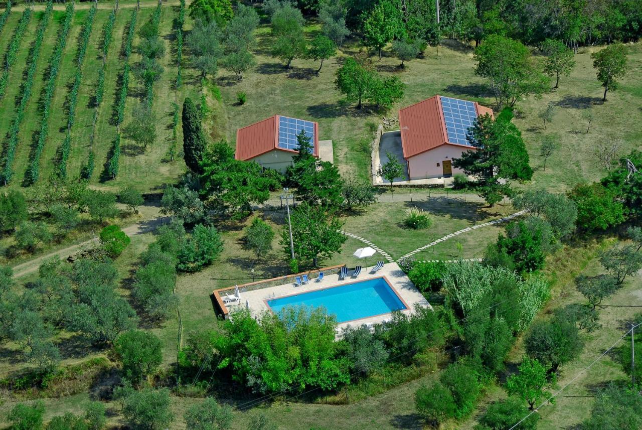 Agriturismo Botro Pulicciano Bagian luar foto